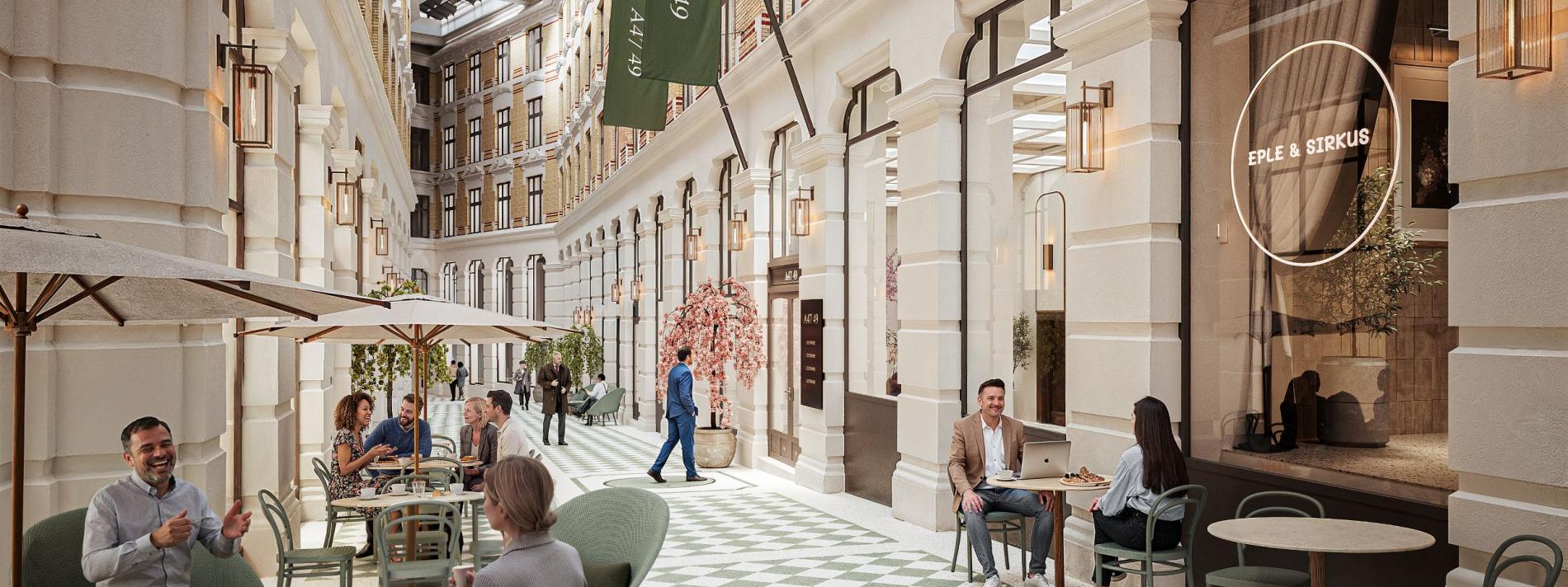 Citypassagen passage uten mann redusert